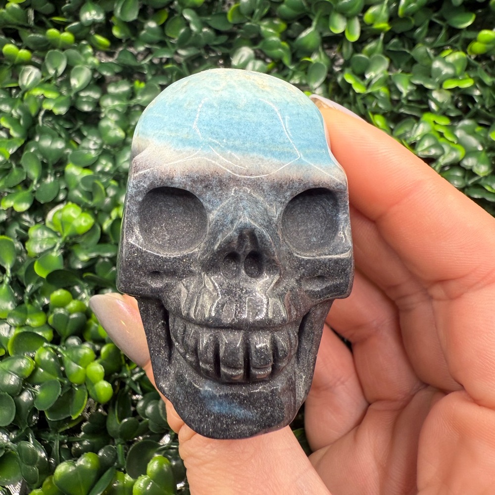 Trolleite Skull Carving - Picture 4 of 7